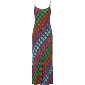 ISO Rixo Holly in rainbow checkered pattern.